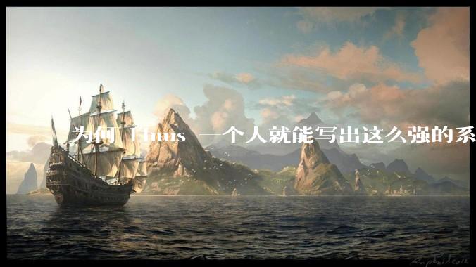 为何 Linus 一个人就能写出这么强的系统，中国却做不出来？